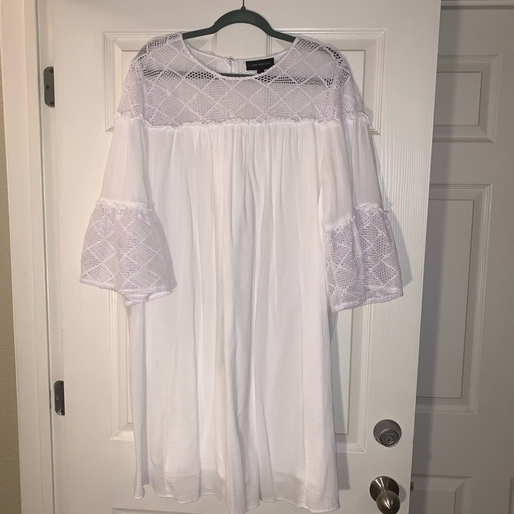 Lane Bryant White Dress